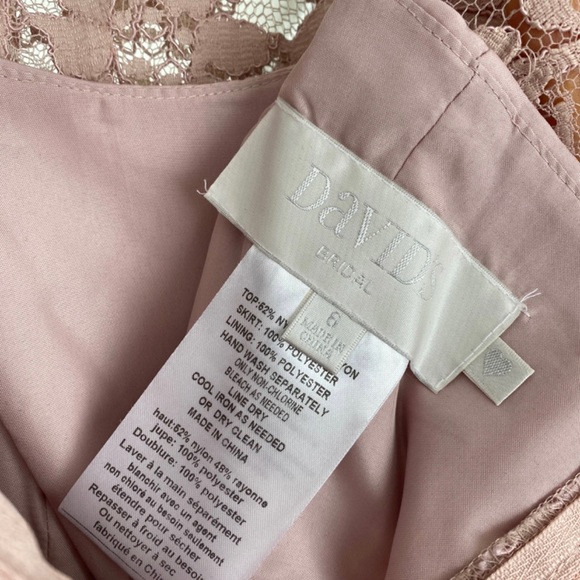 david's bridal
Pink Bridesmaid Dress - Picture 5 of 6